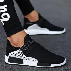 Mollyshoe Fashion Design Breathable Air Mesh Slip On Sock Sneakers