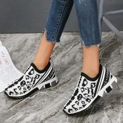 Mollyshoe Trendy Casual Wild Leopard Slip On Sneakers 18 Mollyshoe Trendy Casual Wild Leopard Slip On Sneakers