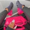 Mollyshoe Pink Blast Air Cushion Pull On Sneakers 1 Mollyshoe Pink Blast Air Cushion Pull On Sneakers