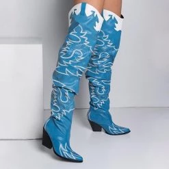 Mollyshoe Western Over The Knee Boots