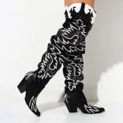 Mollyshoe Western Over The Knee Boots