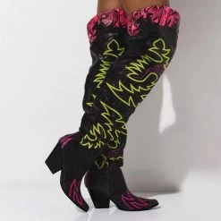 Mollyshoe Western Over The Knee Boots