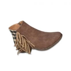 Mollyshoe Chunky Heel Faux Leather Tassel Boots 23 Mollyshoe Chunky Heel Faux Leather Tassel Boots