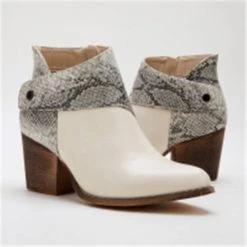 Mollyshoe Women's Thick Heel Pointed Western Cowboy Boots