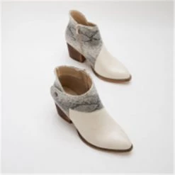 Mollyshoe Women's Thick Heel Pointed Western Cowboy Boots