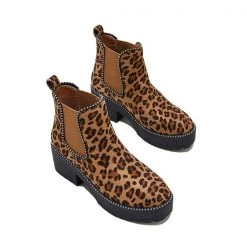 Mollyshoe Women Casual Snakeskin Platform Slip On Boots 29 Mollyshoe Women Casual Snakeskin Platform Slip On Boots