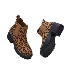 Mollyshoe Women Casual Snakeskin Platform Slip On Boots 31 Mollyshoe Women Casual Snakeskin Platform Slip On Boots