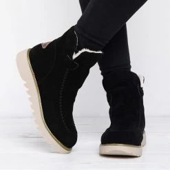 Mollyshoe Fur Lining Ankle Snow Boots
