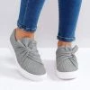Mollyshoe Women Knitted Twist Slip On Sneakers