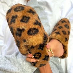 Mollyshoe Printed Plush Fashion Slippers