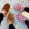 Mollyshoe Fashion Printed Plush Slippers
