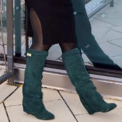 Mollyshoe Stylish Faux Leather Hidden Heel Tall Boots 16 Mollyshoe Stylish Faux Leather Hidden Heel Tall Boots