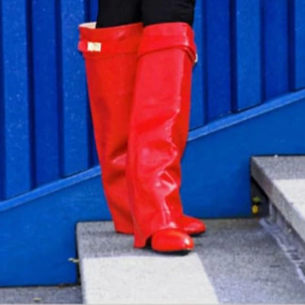 Mollyshoe Stylish Faux Leather Hidden Heel Tall Boots 14 Mollyshoe Stylish Faux Leather Hidden Heel Tall Boots