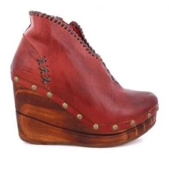 Wedges Mollyshoe Whip Stitch Faux Leather Zipper Wedge Heel Ankle Boots 19 Wedges Mollyshoe Whip Stitch Faux Leather Zipper Wedge Heel Ankle Boots