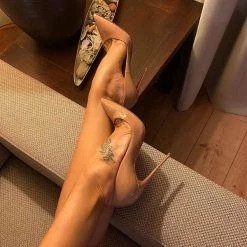 Mollyshoe Pure Color Elegant Pointed Toe High Heels Weekly Best Seller