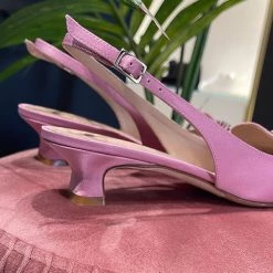 Mollyshoe Pointed Toe Buckle Low Heeled Slingbacks 22 Mollyshoe Pointed Toe Buckle Low Heeled Slingbacks
