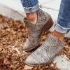 Mollyshoe Laser Cutout Ankle Booties