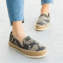 Mollyshoe Perfect Espadrille Platform Sneakers