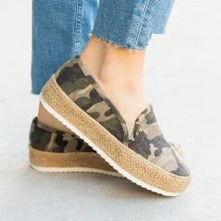 Mollyshoe Perfect Espadrille Platform Sneakers