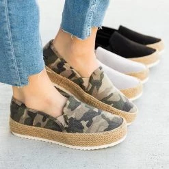 Mollyshoe Perfect Espadrille Platform Sneakers