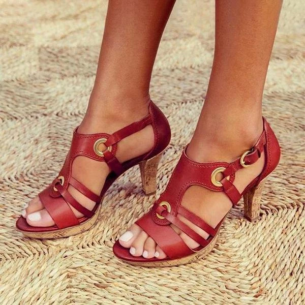 Mollyshoe New Elegant Pumps Vintage Women Sandals Heels 3 Mollyshoe New Elegant Pumps Vintage Women Sandals Heels