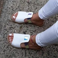 Mollyshoe Casual Mixed Color Flat Slippers Weekly Best Seller