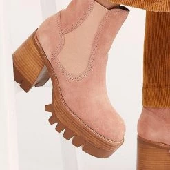 Mollyshoe Fashion Faux Suede Zipper Boots 9 Mollyshoe Fashion Faux Suede Zipper Boots