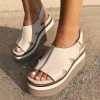 Mollyshoe Naked Feet Wedge Sandals