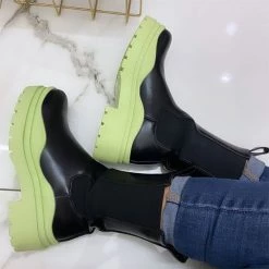 Mollyshoe Colorful Platform Boots