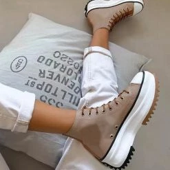 Sneakers Mollyshoe Non-Slip Sole High Top Lace Up Boots 9 Sneakers Mollyshoe Non-Slip Sole High Top Lace Up Boots